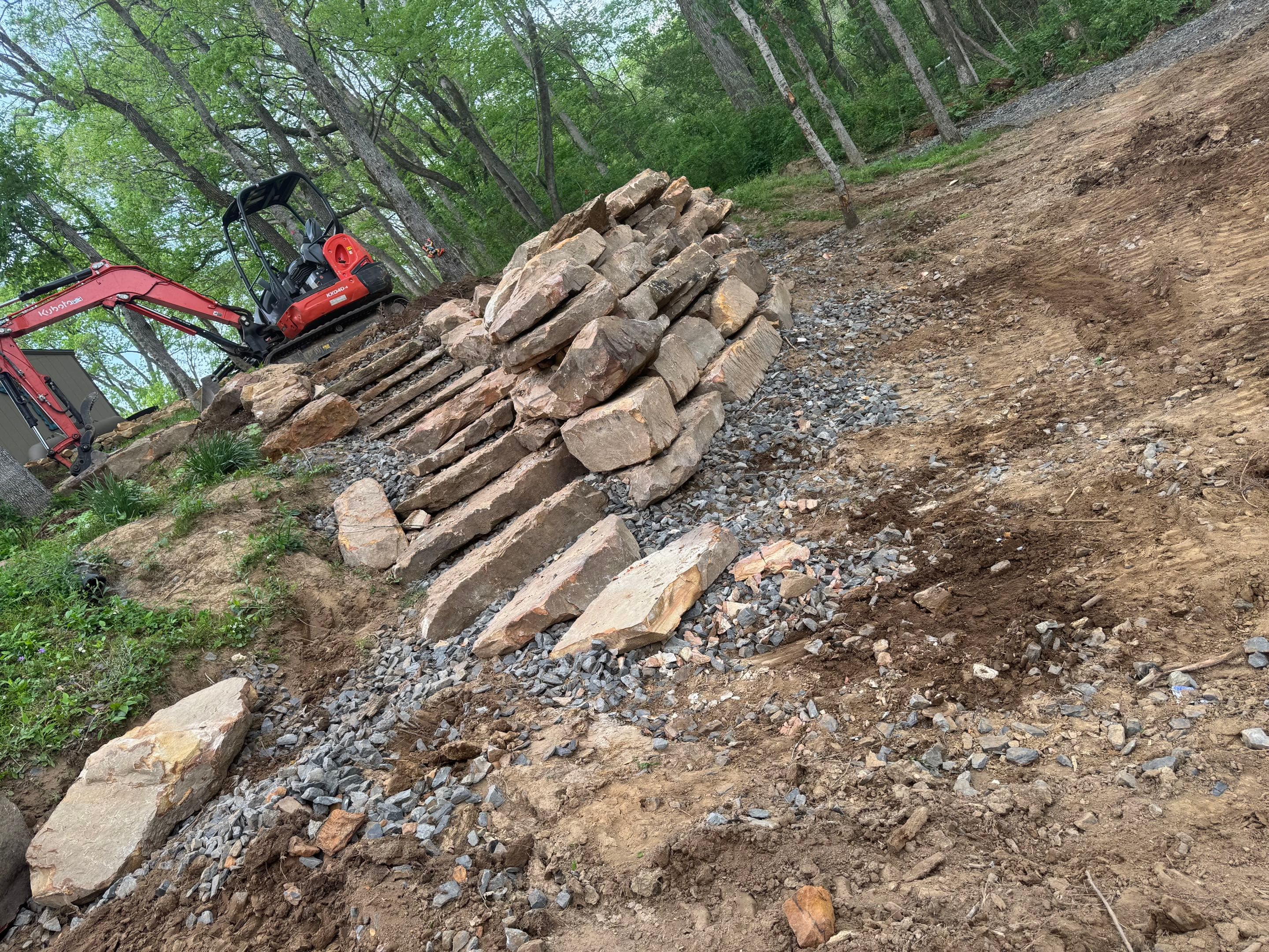 Retaining Walls & Rock Work work near Greers Ferry Arkansas