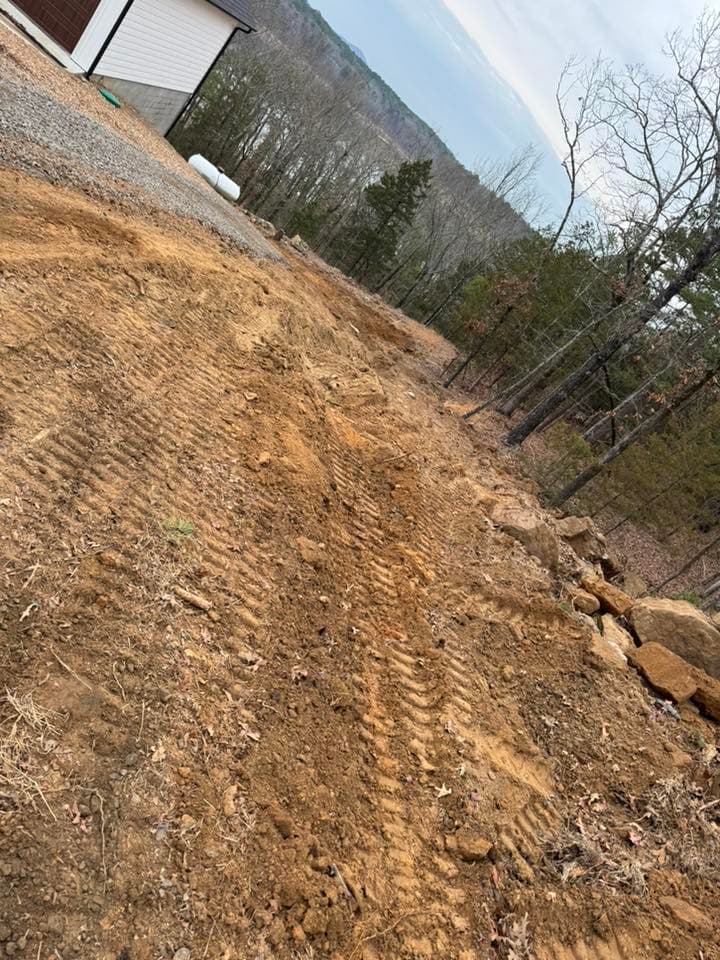 Land Clearing work near Greers Ferry Arkansas